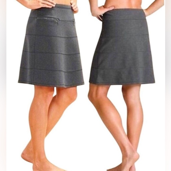 Athleta Dresses & Skirts - Athleta Strata A-line knit pull on skirt, size M; Excellent pre-owned condition